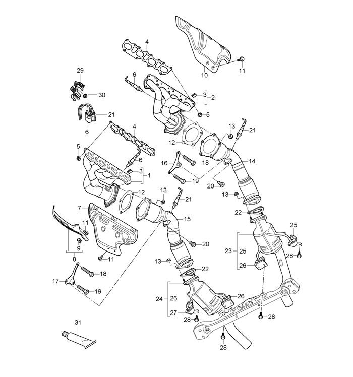 Porsche Cayenne Parts